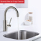 Grifo de acero inoxidable Mezclador de agua fría y caliente Bebida purificada Grifo de agua