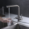 Grifería de cocina de 3 vías de diseño sanitario moderno con sistema de ósmosis inversa de alta calidad